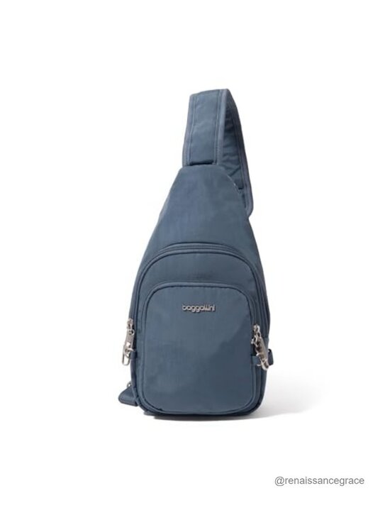 Handbags - Baggallini Securtex Anti-Theft Daytripper Sling Crossbody Travel Bag